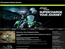 Tablet Screenshot of plainpalais-motos.ch